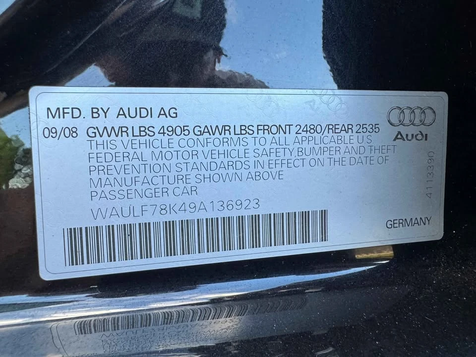 2009 Audi B8 A4 - Image 9 of 15