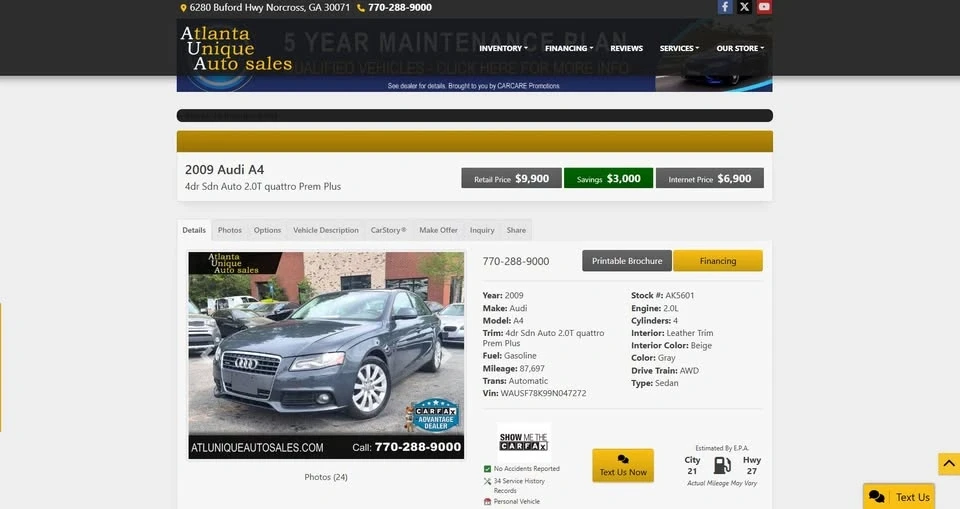 2009 Audi B8 A4 - Image 20 of 20