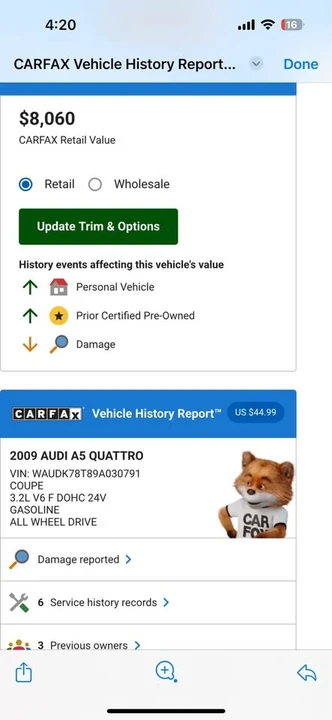 2009 Audi B8 A5 - Image 13 of 13
