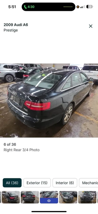 2009 Audi C6 A6 - Image 3 of 11