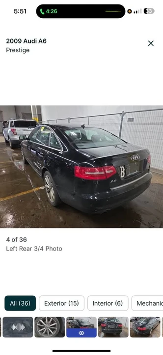 2009 Audi C6 A6 - Image 5 of 11