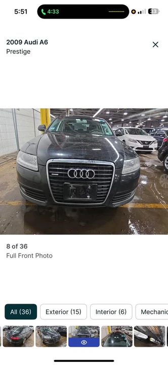 2009 Audi C6 A6 - Image 2 of 11