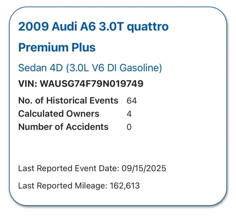 2009 Audi C6 A6 - Image 13 of 13