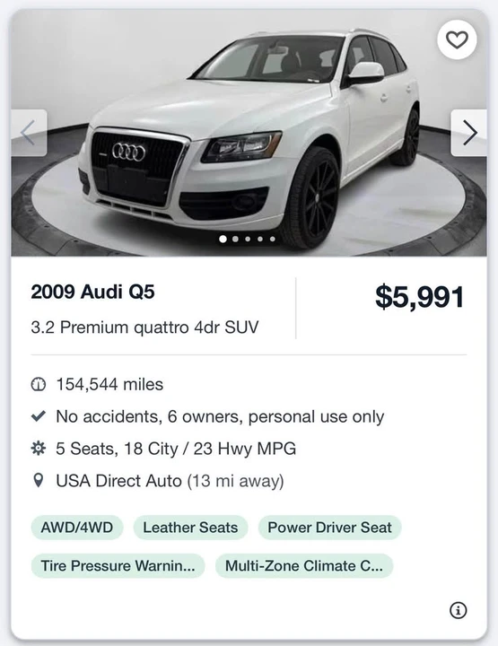 2009 Audi 8R Q5 - Image 10 of 12