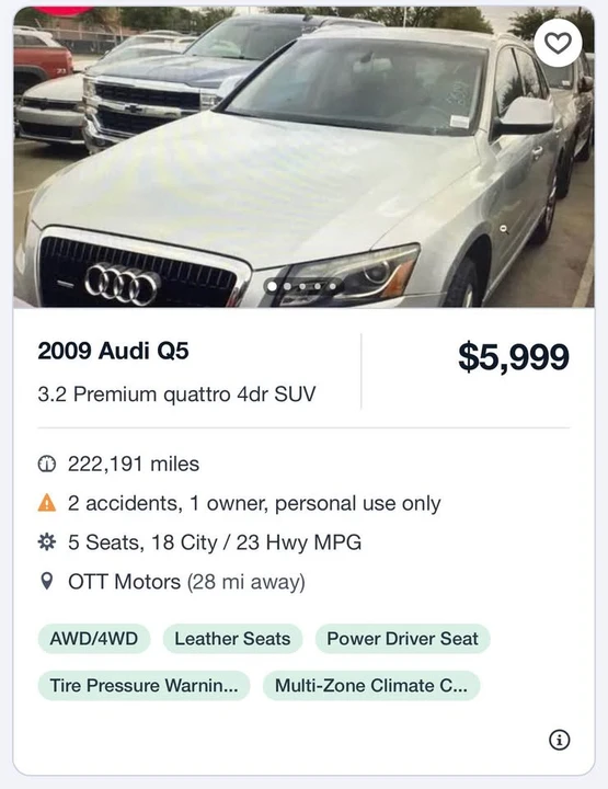 2009 Audi 8R Q5 - Image 11 of 12