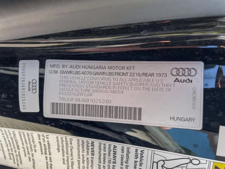 2009 Audi TTS Mk2 - Image 20 of 20