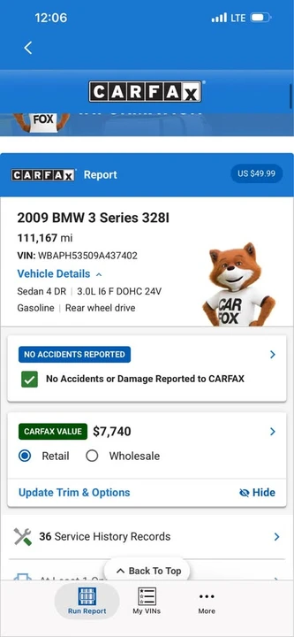 2009 BMW E90 3 Series Sedan - Image 10 of 10