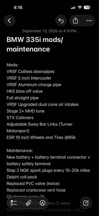 2009 BMW E93 335i Convertible - Image 12 of 14