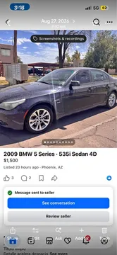 2009 BMW 5 Series 535i xDrive Sedan 4D