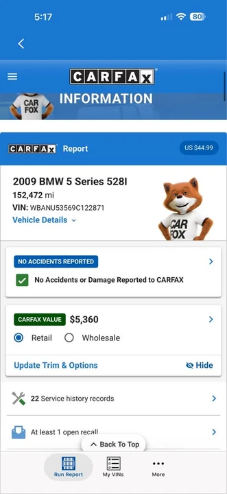 2009 BMW E60 5 Series Sedan - Image 17 of 18
