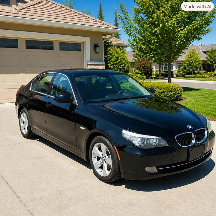2009 BMW E60 5 Series Sedan - Image 3 of 4