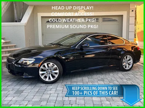 2009 BMW 6-Series 650i Coupe