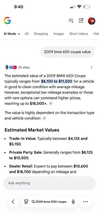 2009 BMW E63/E64 645Ci & 650i - Image 10 of 10