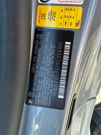 2009 BMW E63/E64 645Ci & 650i - Image 11 of 14