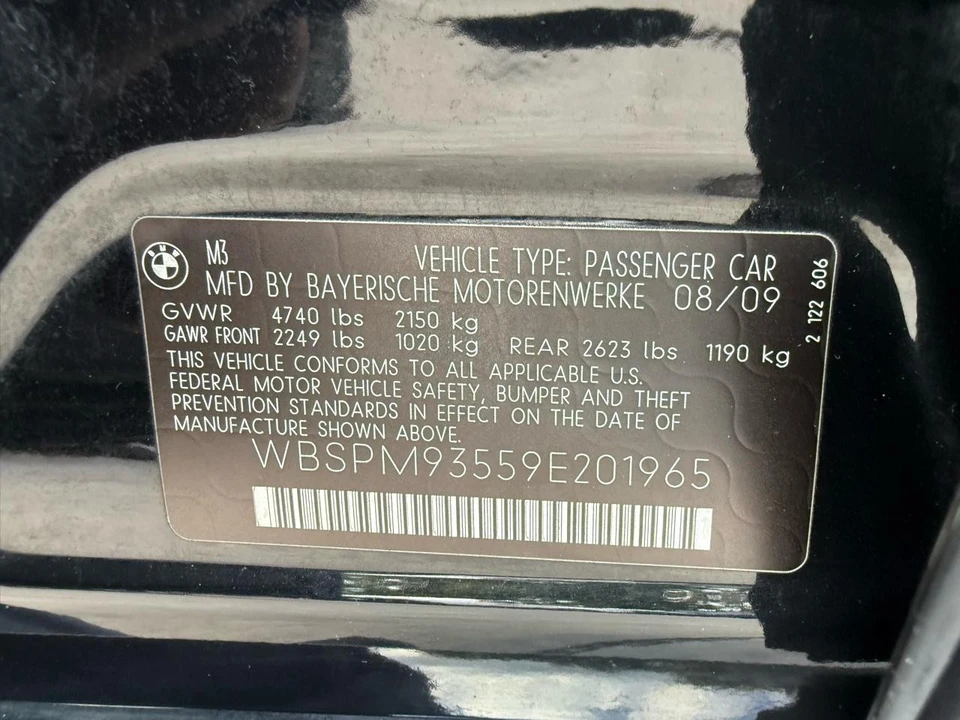 2009 BMW E90 M3 Sedan - Image 23 of 31