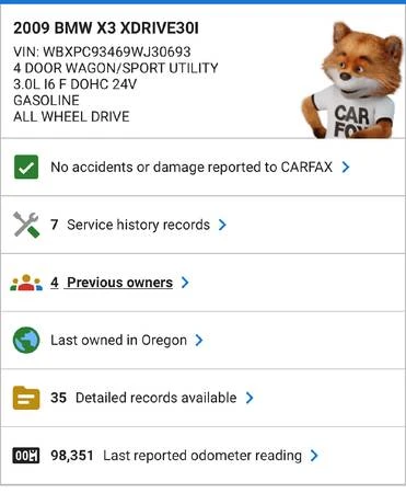 2009 BMW E83 X3 - Image 4 of 4