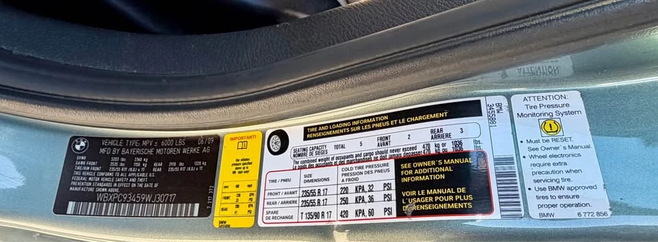 2009 BMW E83 X3 - Image 13 of 15