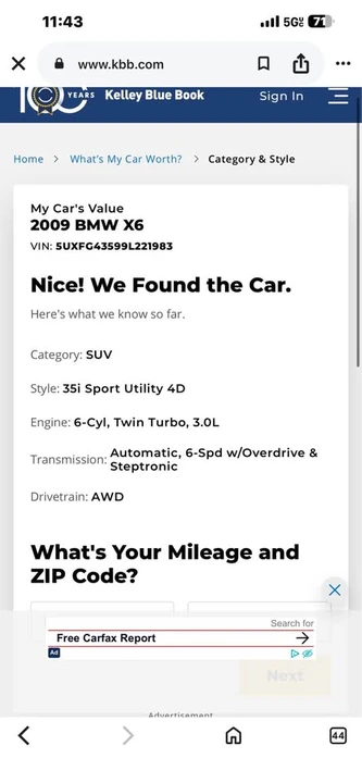 2009 BMW E71 X6 - Image 15 of 15