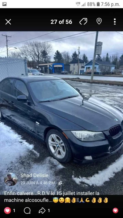 2009 BMW E90 3 Series Sedan - Image 2 of 4