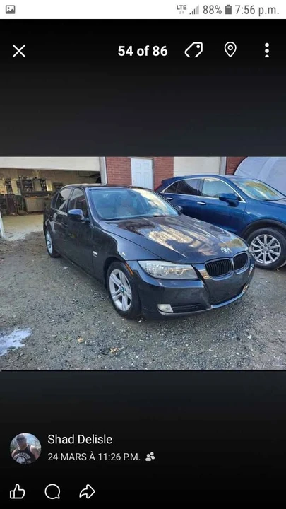 2009 BMW E90 3 Series Sedan - Image 3 of 4