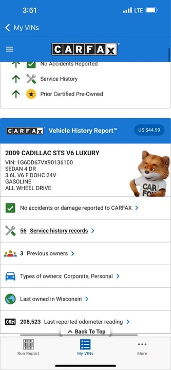 2009 Cadillac STS-V - Image 16 of 18