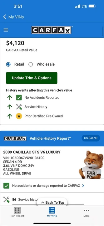 2009 Cadillac STS-V - Image 11 of 12