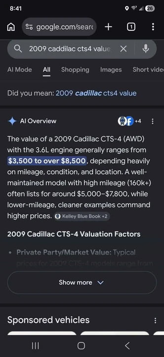 2009 Cadillac CTS 2nd Gen - Image 14 of 14