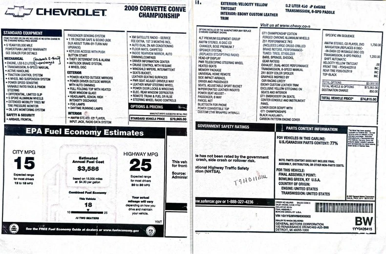 2009 Chevrolet Corvette C6 - Image 20 of 31