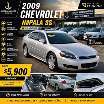 2009 Chevrolet Impala Limited SS
