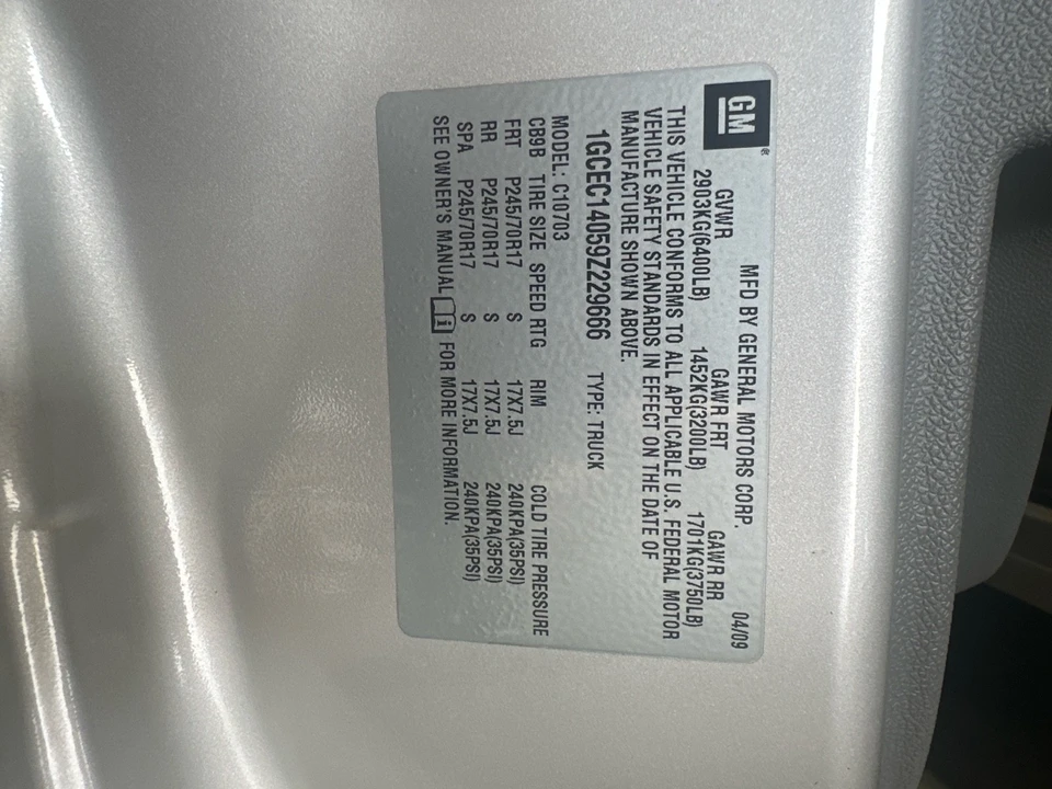 2009 Chevrolet Silverado 2nd Gen - Image 21 of 21