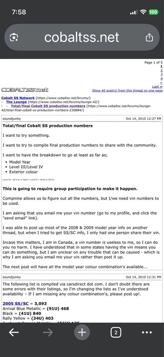 2009 Chevrolet Cobalt 1st Gen - Image 8 of 10