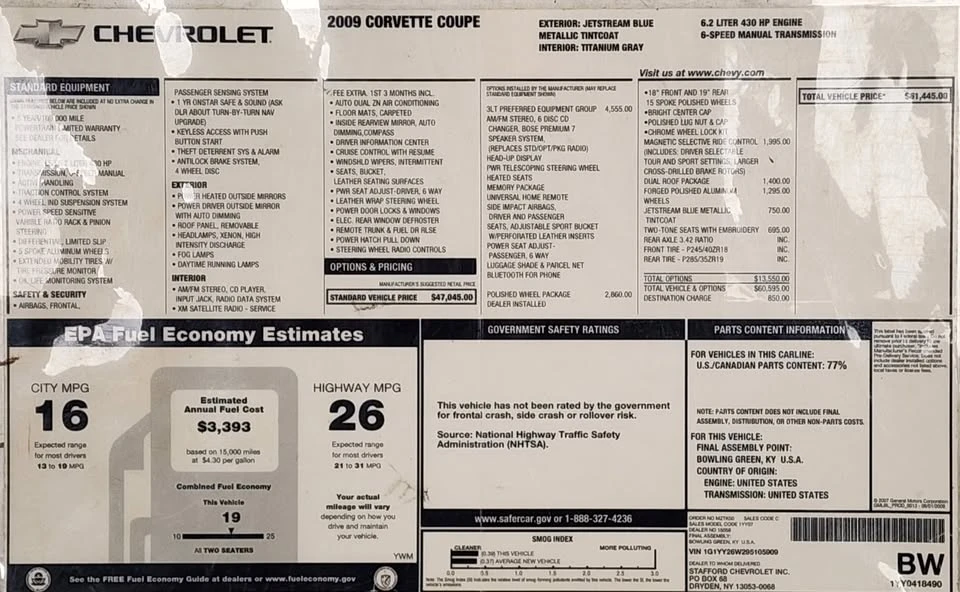 2009 Chevrolet Corvette C6 - Image 18 of 19