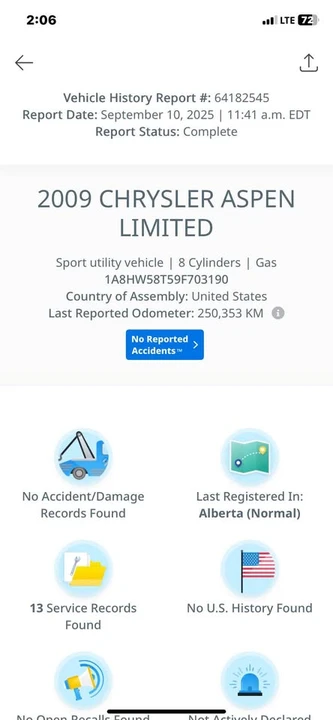 2009 Chrysler Aspen - Image 10 of 11