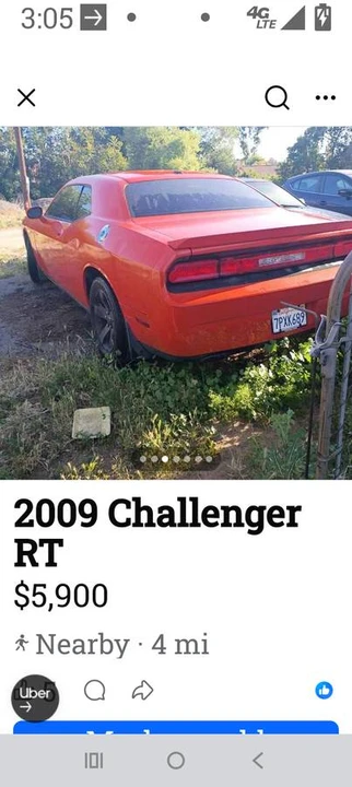 2009 Dodge Challenger 3rd Gen - Image 2 of 3