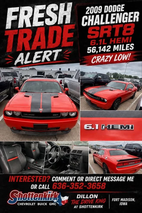 2009 Dodge Challenger SRT8 & 392 3rd Gen - Image 12 of 12