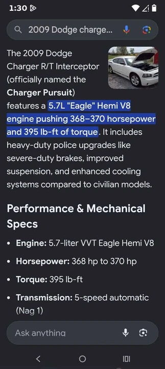 2009 Dodge Charger 6th Gen - Image 9 of 9