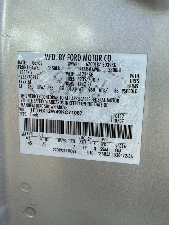 2009 Ford F-150 12th Gen - Image 22 of 29