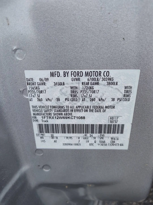 2009 Ford F-150 12th Gen - Image 20 of 23