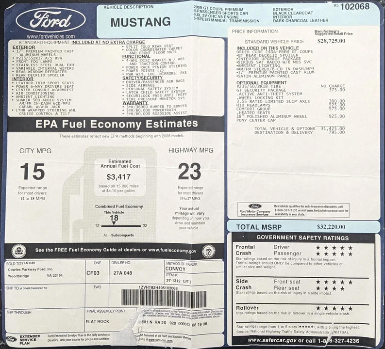 2009 Ford S197 Mustang - Image 15 of 16