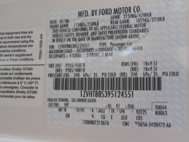 2009 Ford S197 Mustang - Image 19 of 24