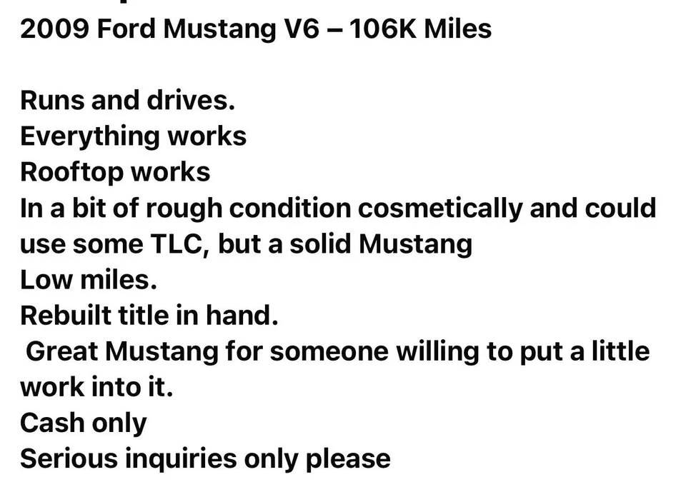 2009 Ford S197 Mustang - Image 7 of 7