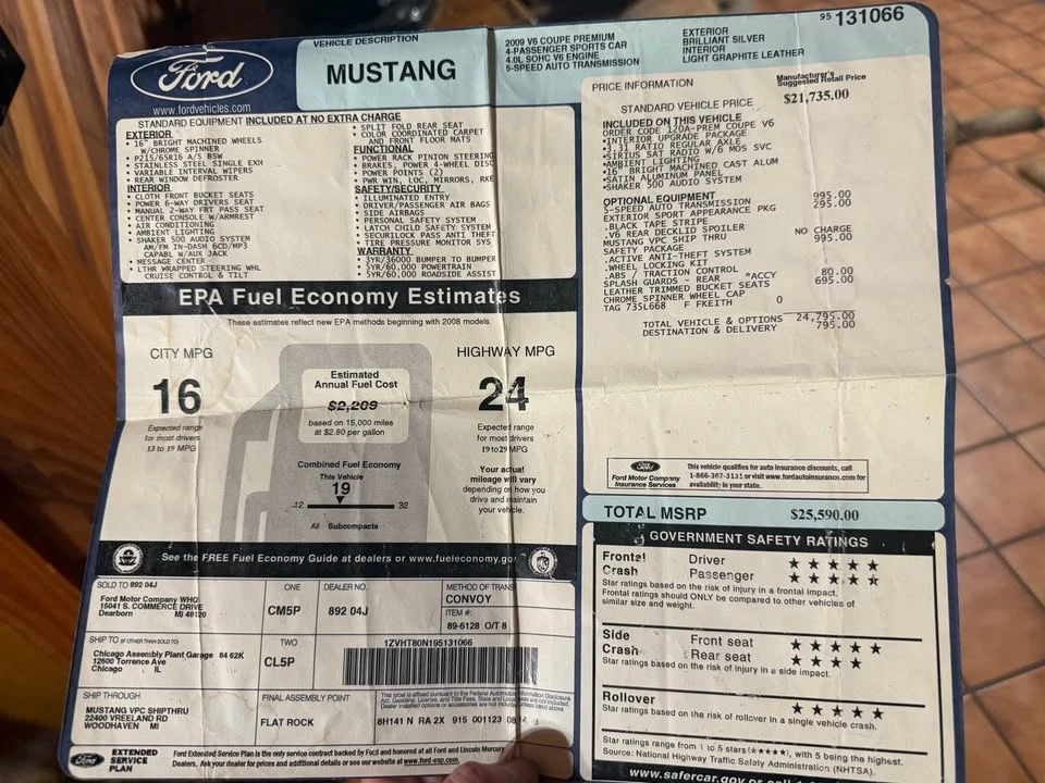 2009 Ford S197 Mustang - Image 14 of 15