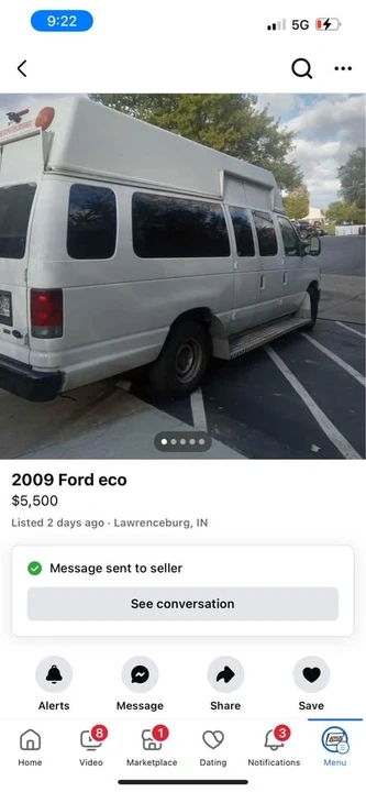 2009 Ford Econoline Van - Image 4 of 5