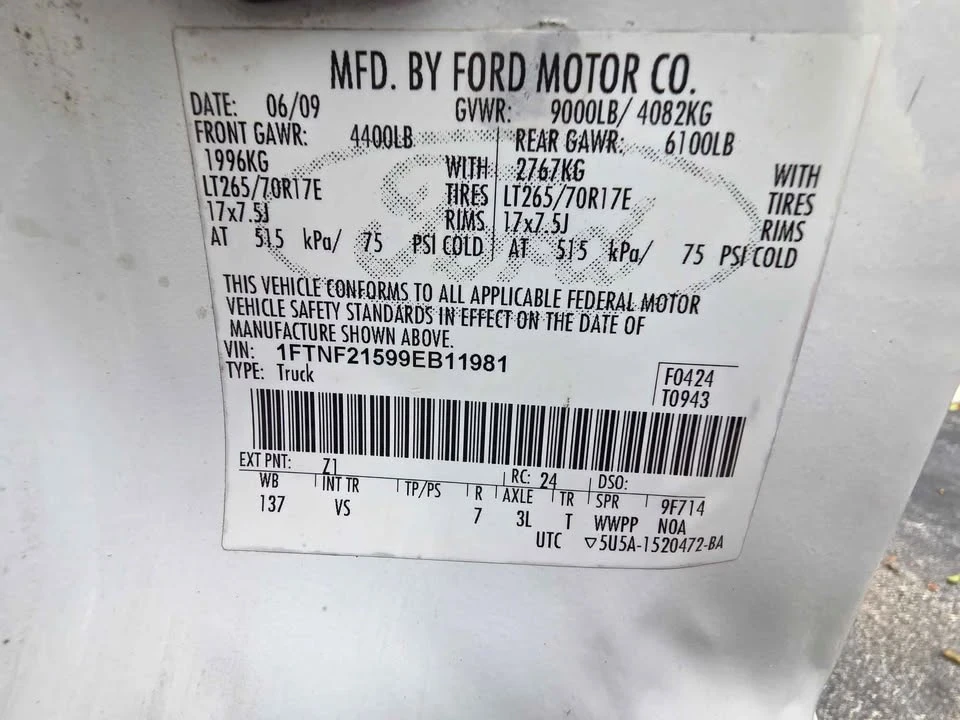 2009 Ford Super Duty 2nd Gen - Image 12 of 15