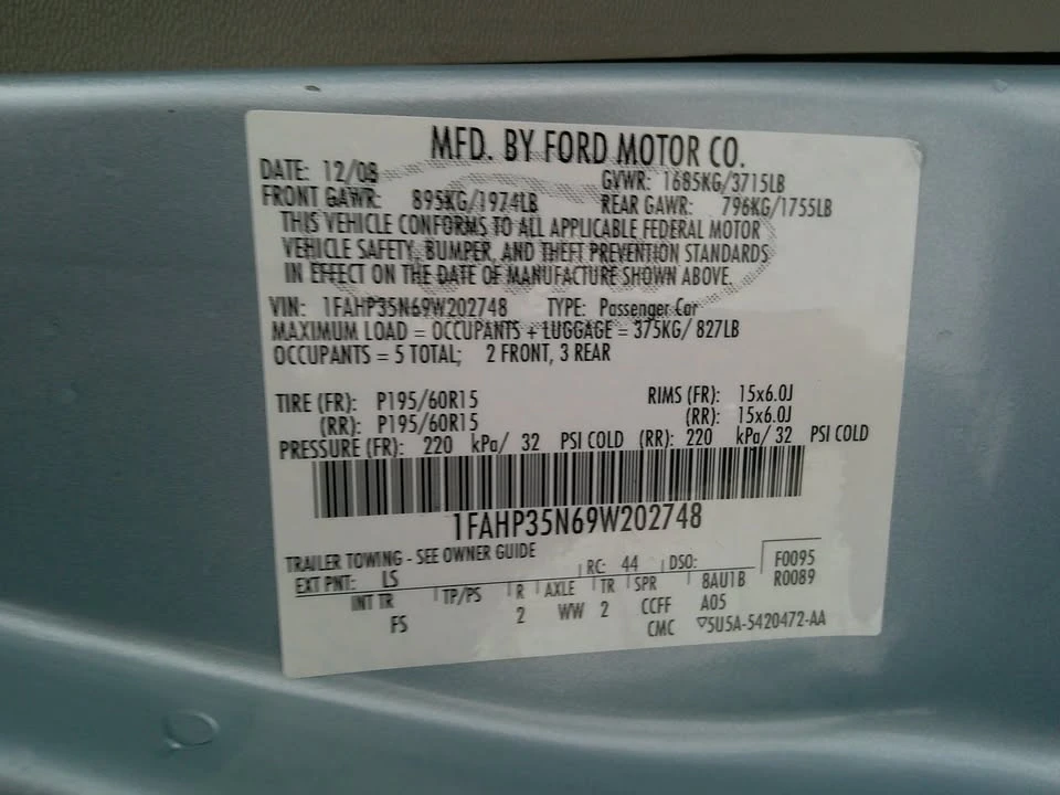 2009 Ford Focus 2nd Gen - Image 19 of 19