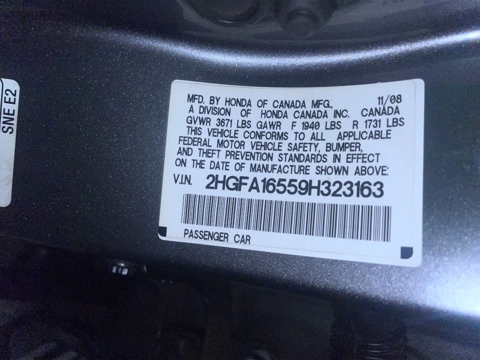 2009 Honda Civic 8th Gen - Image 31 of 31