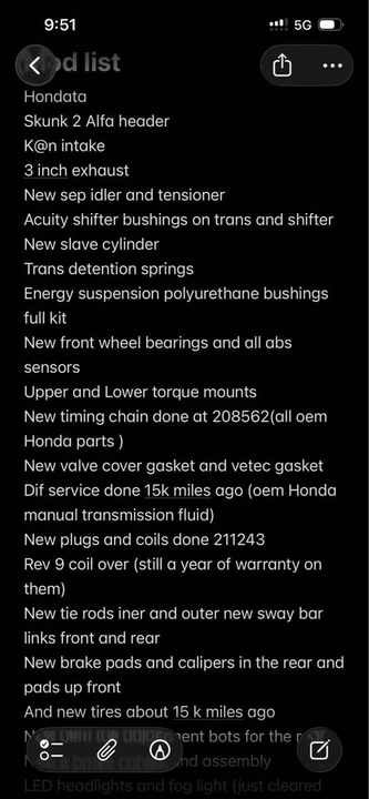 2009 Honda Civic Si 8th Gen - Image 18 of 20
