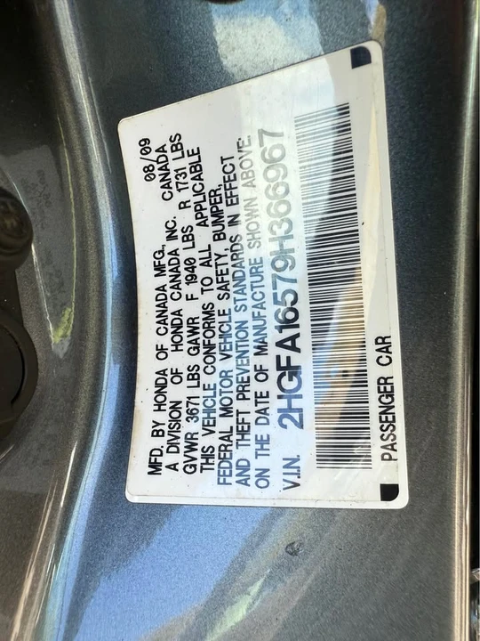 2009 Honda Civic 8th Gen - Image 7 of 7
