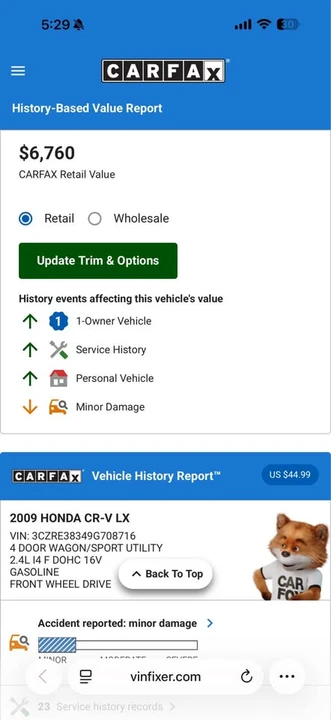 2009 Honda CR-V 3rd Gen - Image 13 of 13