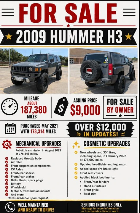 2009 Hummer Hummer H3 - Image 2 of 16